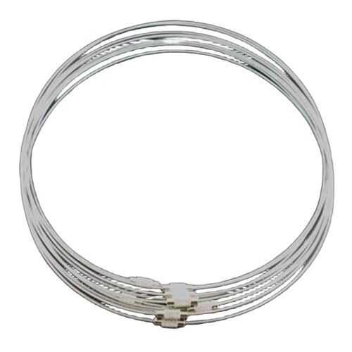 Grey Mild Steel Binding Wire - Color: Silver