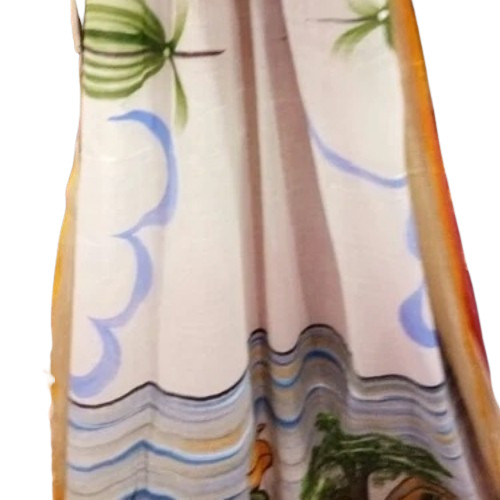 Kerala Cotton Hand Painted Saree