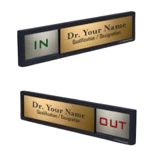 Name Board - Color: Comes In Various Colors