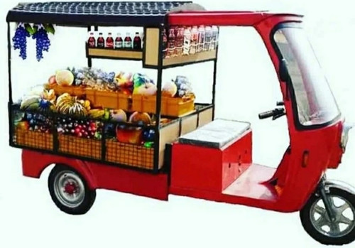 Outdoor Vegetable Vending Cart