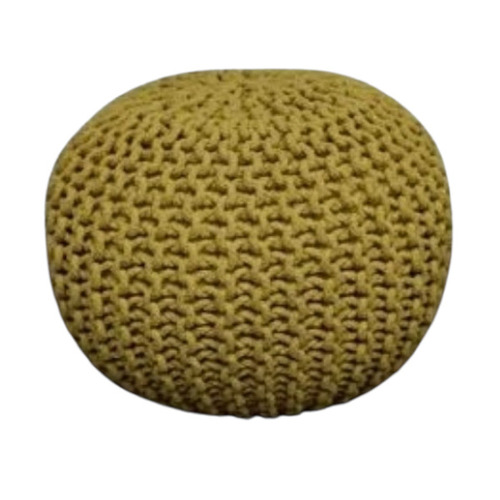 Round Cotton Pouf