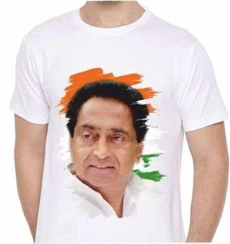 Round White Congress Election T Shirt