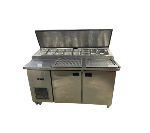 Rectangular Pizza Makeline Refrigerator