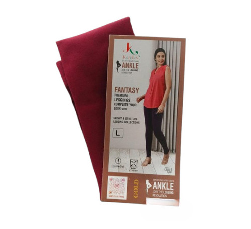 Red Cotton Legging