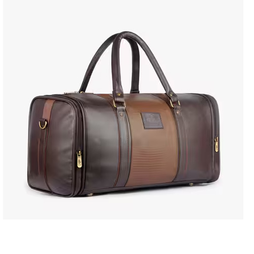 Brown Travel Duffle Bag