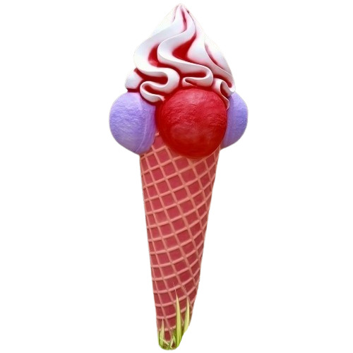Frp/Fibreglas Icecream Gone Statue