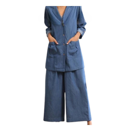 Washed Denim Fabric