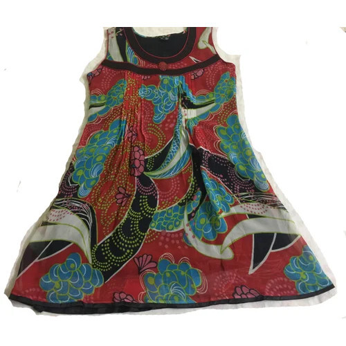 Womens Georgette Printed Casual Wear Kurti - Feature: Quick Dry