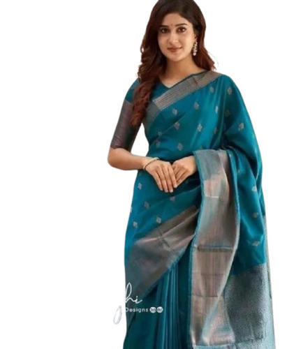 Ladies Banaras Saree By Kumkum Textile
