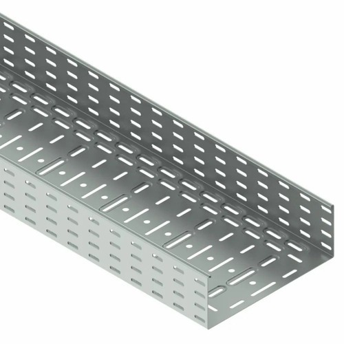 Perforated Cable Trays - Pre-Galvanized Steel, Rectangular Shape | Good Quality Steel Material
