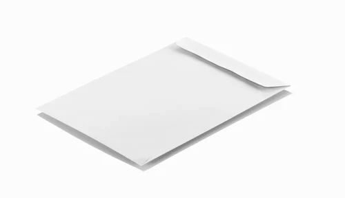 White Paper Envelope