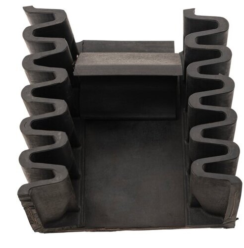 Rubber Corrugated Side Wall - Rubber Standard Size Black | Durable Long Lasting Smooth Finish