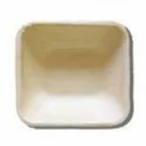 4.5 Inch Square Areca Leaf Bowl