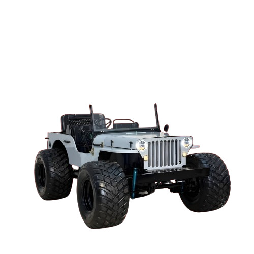 Modified Jeep Gray