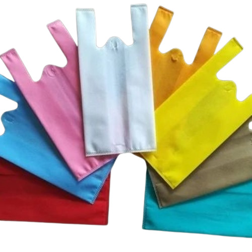 Non Woven W Cut Bag For Grocery