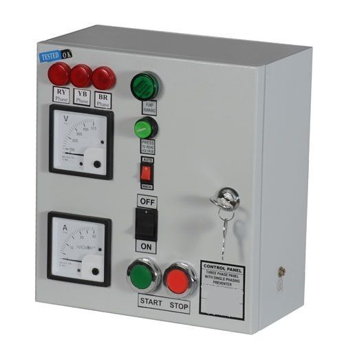 Rectangular Control Panel Box