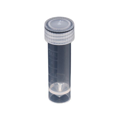 5ml Sample Transport Polypropylene PP Tube with Screw Cap