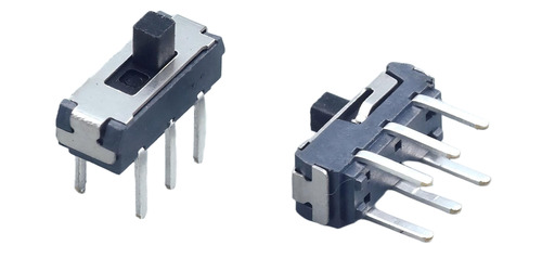 6 Legs Toggle Switch Black Handle Dip Component 1.5 And 2.0 Height