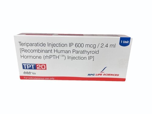 600mcg Tpt 20 Teriparatide Injection