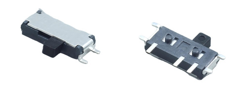 7 Legs Toggle Switch Black Handle Smt Component 1.5 And 2.0 Height
