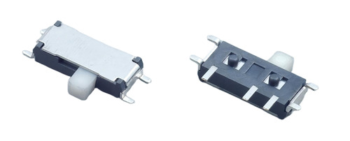 7 Legs Toggle Switch White Handle Smt Component 1.5 And 2.0 Height