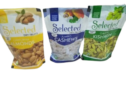 Printed Dry Fruits Packing Pouch