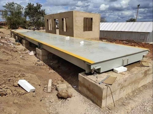Truck Weighing Scales - Steel, Standard Size, Gray | Durable, Long Lasting, Industrial Use