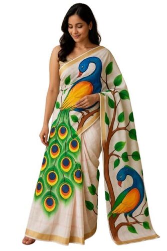 Royal Look Kerala Cotton Saree
