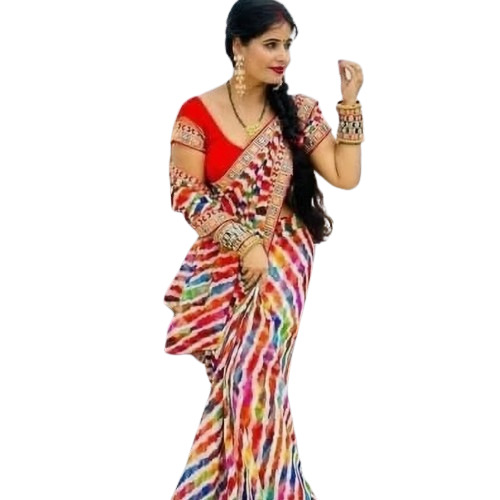 Printed Silk Saree 