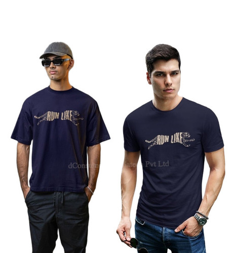 Runlike Cheetah Graphic Printed T Shirt