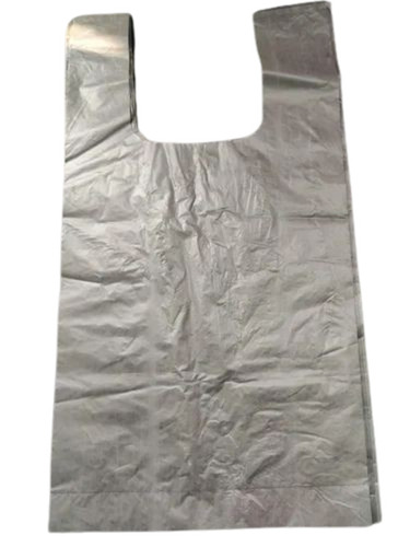 Transparent U Cut Plastic Carry Bag