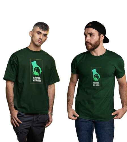 Balance Not Battle Printed T Shirt