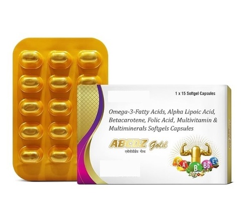 Omega 3 softgel capsules