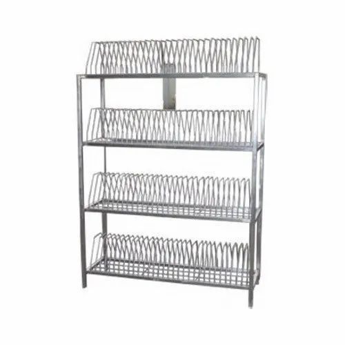 Plate Storage Stainless Steel Rack