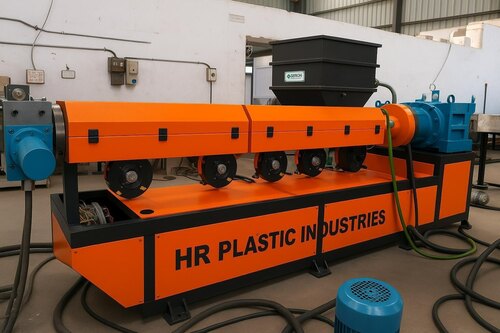 Two Stage Plastic Recycling Machine