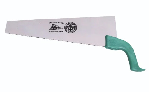 White Polish Handsaw With Pvc Half Handle