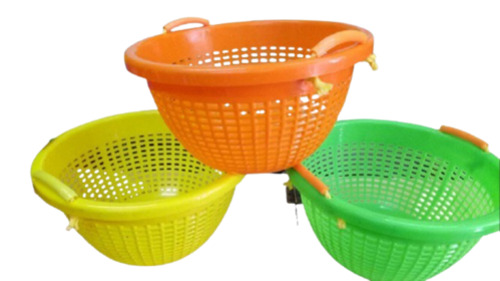 Colour Plastic Storage Basket