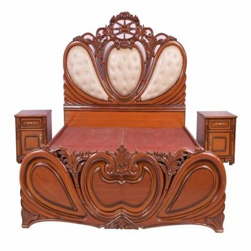 King Size Wooden Bed