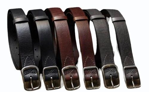 Plain Mens Casual Belts