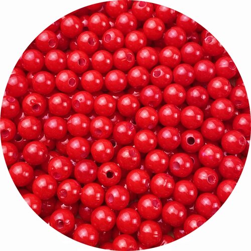 Red Crystal Beads