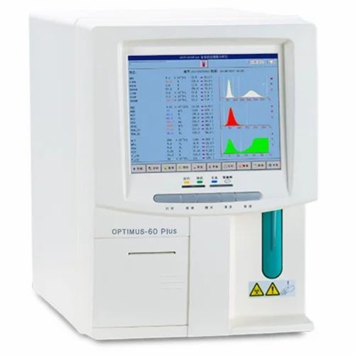 Touch screen hematology analyzer machine