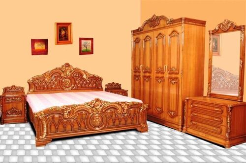 Wooden Brown Bed By Sri Balaji Wood Works