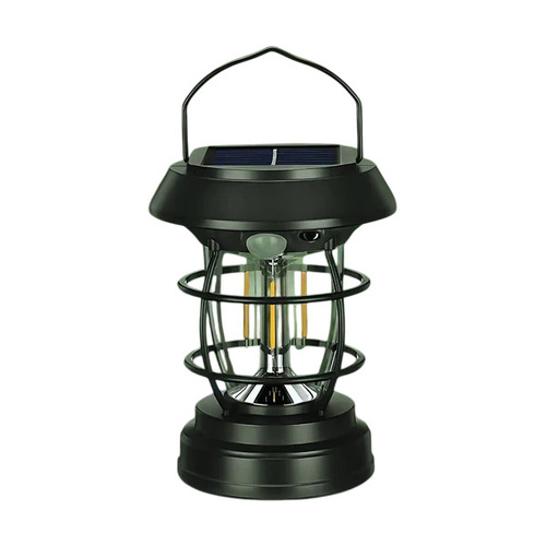 Solar Horse Lantern Lamp Light With Motion Sensor - Color: Warm White