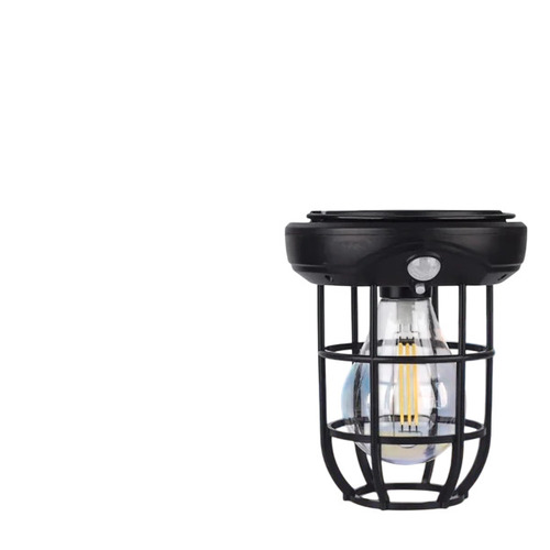 Solar Wall Camping Light Lamp With Motion Sensor - Color: Warm White