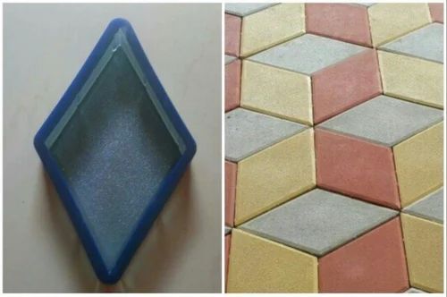 Kaju Katli 3d Dimond Pvc Mould