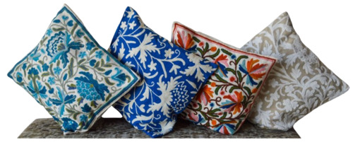 Crewel Cushion Covers