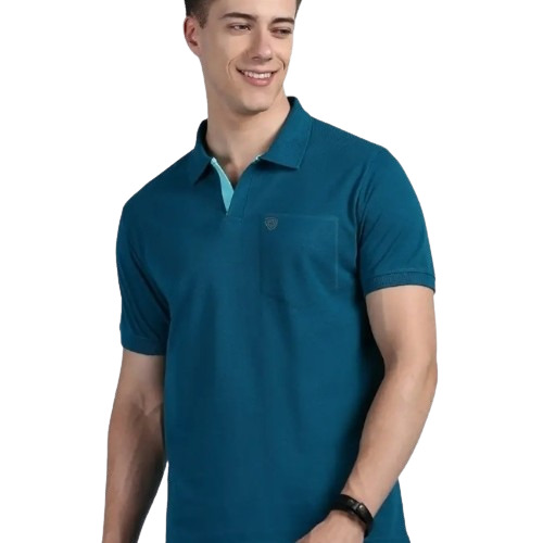 Plain V Neck T Shirt