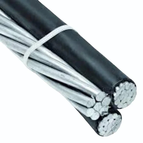 3 Core Aluminium Black Aerial Bunched Cable - Features: Durable