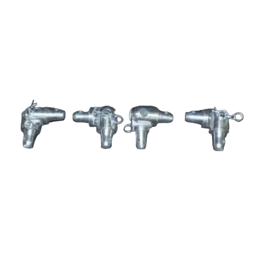 Aluminium House Clamp - Aluminum, Silver | Quick Locking, Strong Grip, Easy Installation, Corrosion Resistant, Reusable, Compact Size