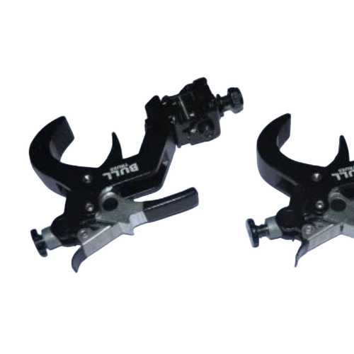 Clip Type Clamp - Aluminum, Black | Quick Locking, Strong Grip, Easy Installation, Corrosion Resistant, Reusable Design